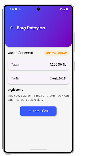 Aidat Takip Screenshot 2