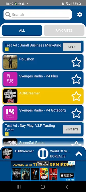 Sweden Radios Screenshot 0
