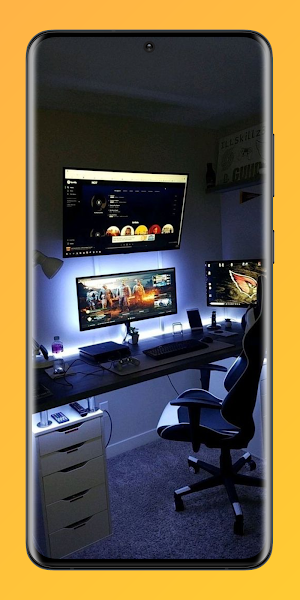 Stunning Gaming Room Ideas Screenshot 3