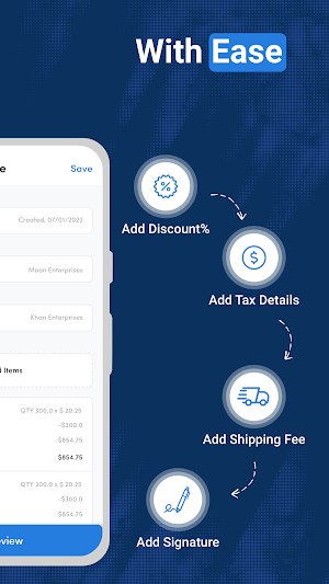 Invoice Maker - Receipt Maker Screenshot 1