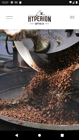 Hyperion Coffee Screenshot 1