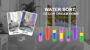 Color sort: Decor Dream Home Screenshot 0