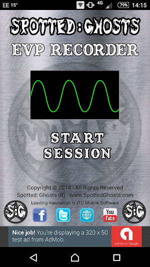 EVP Recorder - Spotted: Ghosts Screenshot 0