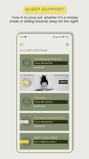 Napp: Yoga Nidrā Screenshot 3