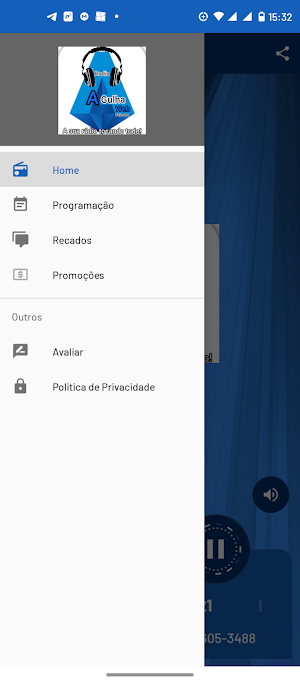 Rádio Agulha Web Screenshot 3