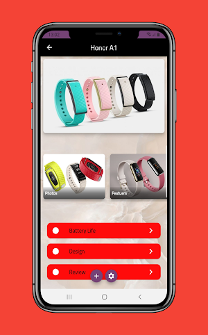 Huawei Honor A1 Band Guide Screenshot 2