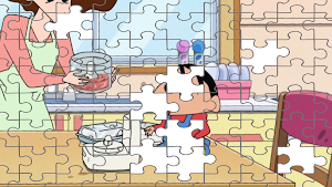 Super shinchan Game Puzzle Screenshot 2