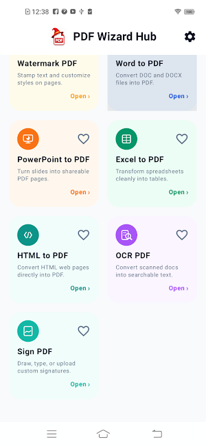 PdfWizardHub: Pdf Editor Screenshot 0