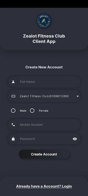 Zealot Fitness Club Screenshot 2
