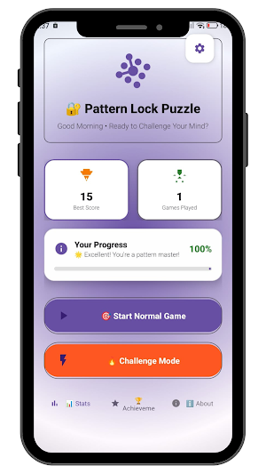 Pattern Lock Puzzle Screenshot 0