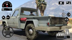 US Pickup Jeep Offroad Driving Simulator 2021 Screenshot 3