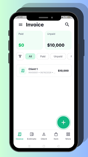 Bill Click - Invoice Maker Screenshot 1