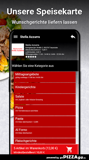 Stella Azzurra Traunstein Screenshot 3