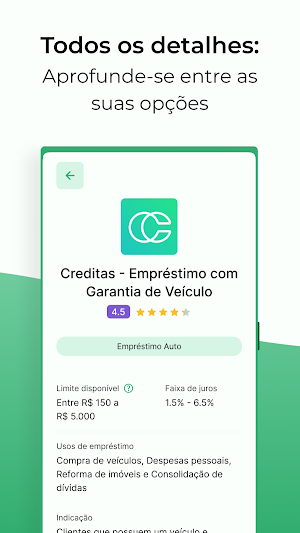 Compare Empréstimos Screenshot 3