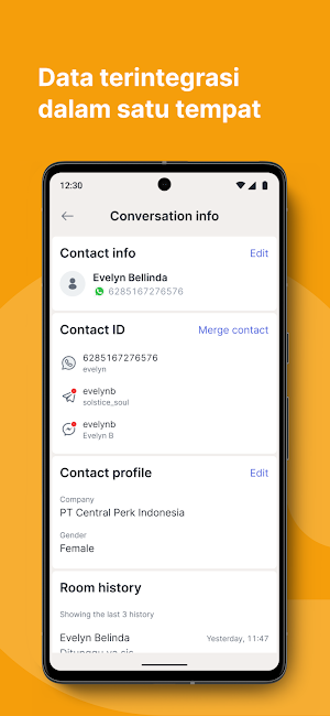 Mekari Qontak Omichannel Chat Screenshot 3