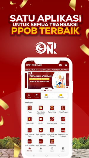 Onr Reload - Agen Pulsa Murah Screenshot 3