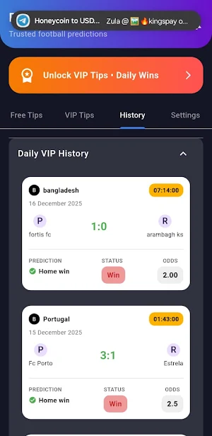 PrimeKick Football Tips Screenshot 3