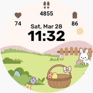 Easter Hunt Watch face Screenshot 2
