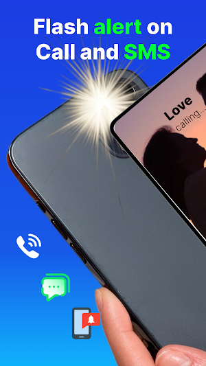 Flash Alert-Flash App Call SMS Screenshot 1