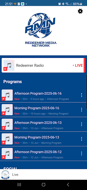 Redeemer Radio Screenshot 1