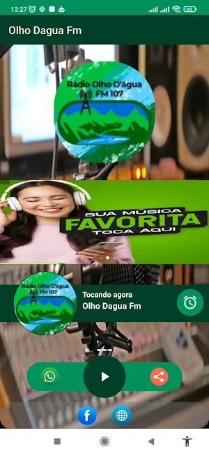 Olho Dagua Fm 107 Screenshot 0