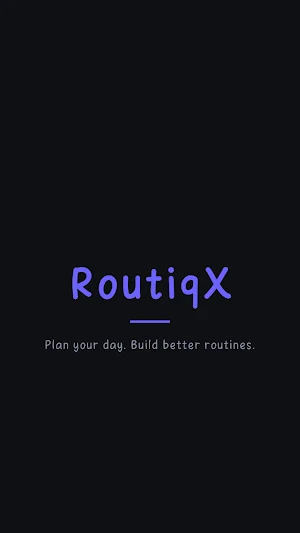 RoutiqX Screenshot 0