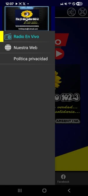 FM 9 De Julio Screenshot 2