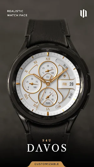 S4U Davos - Classic watch face Screenshot 0