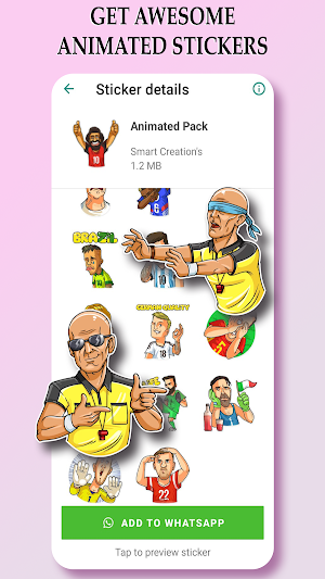 Football Stickers - WASticker Screenshot 2