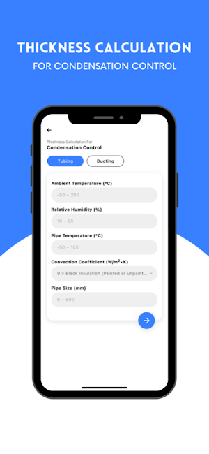 INSULFLEX Insul-Calc Screenshot 1