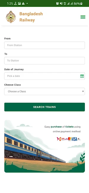 Rail Sheba : Railway Ticketing Screenshot 2