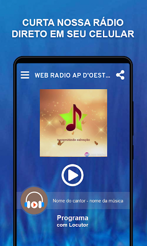 WEB RADIO AP D'OESTE Screenshot 0