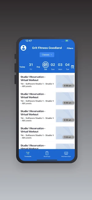 GRIT Fitness GKS Screenshot 1