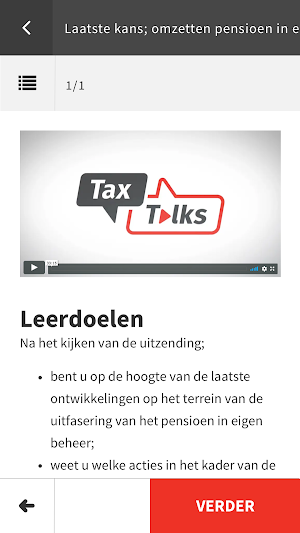 Tax Talks Screenshot 2