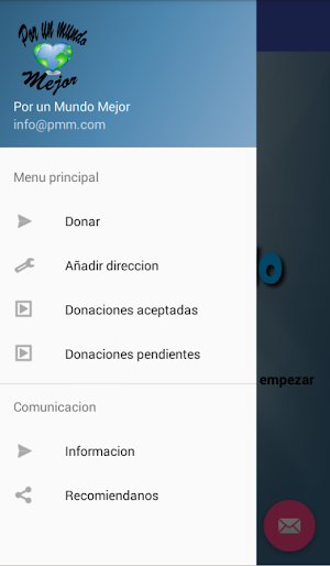 Por un mundo mejor APP Screenshot 1