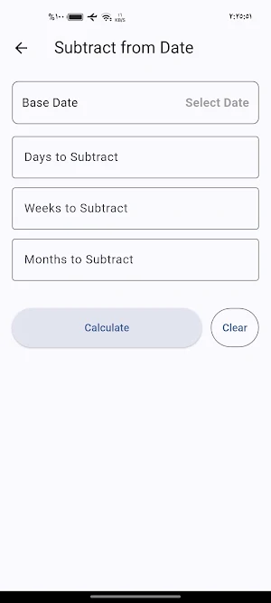 Date Difference Calculator Screenshot 3