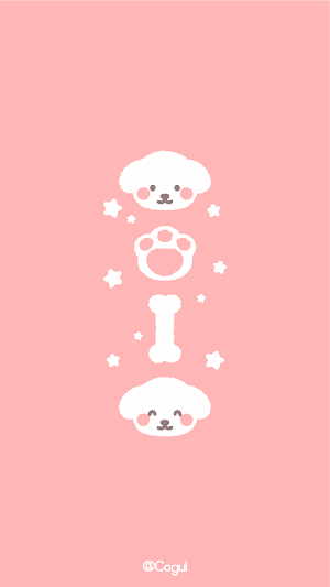 카카오톡 테마 - 핑크말티즈 Screenshot 0
