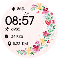 Blossom Floral Watch Face