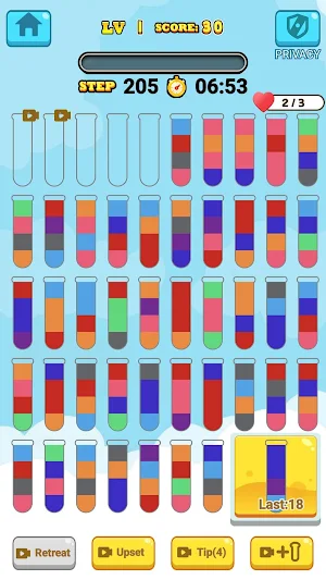 Water Tube Sorting Screenshot 2
