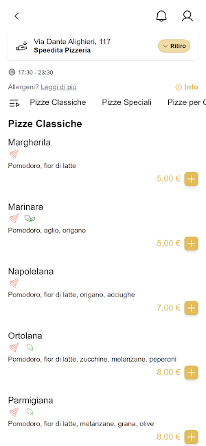 Speedita Pizzeria Screenshot 1