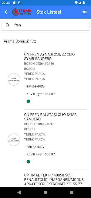 Teknik Rulman B2B Screenshot 2