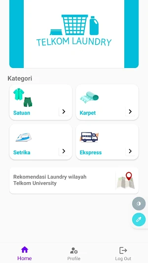 TelkomLaundry Screenshot 1