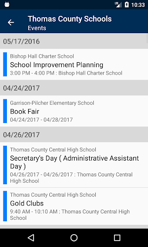 Thomas County Schools Screenshot 2