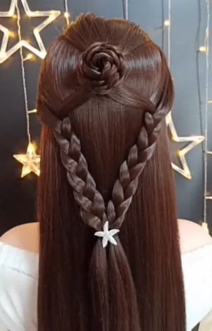 Hairstyles step by step for girls Screenshot 2