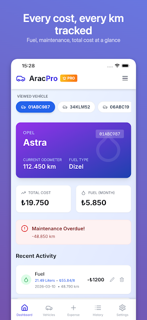 AracPro - Vehicle Logbook Screenshot 0