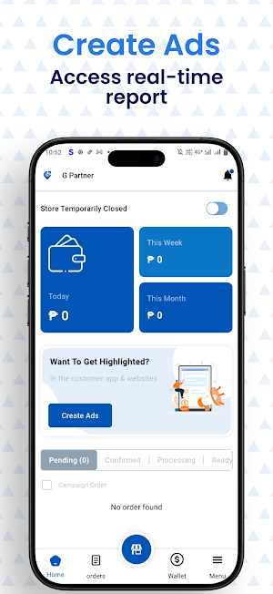 G Delivers: Store Partner App Screenshot 2