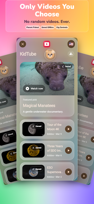 KiddOS™- a safe phone for kids Screenshot 3