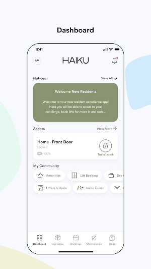 Haiku Resident App Screenshot 1