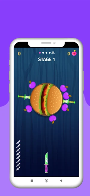Knife Spin Shooter Screenshot 1