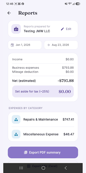 Taxes Made Simple Screenshot 2
